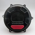 WOODCRAFT RHS Clutch Cover Black Anodized for Ducati Panigale / Streetfighter V4 / S/ Speciale (18-24) WOODCRAFT RHS Clutch Cover Black Anodized for Ducati Panigale / Streetfighter V4 / S/ Speciale (18-24)